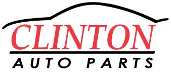 Logo of a company named Clinton Auto Parts with a car silhouette.